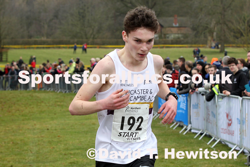 Mens under-17s Northern Cross Country Champs., Camp Hill Estate, Kirklington.  Photo: David T. Hewitson/Sports for All Pics